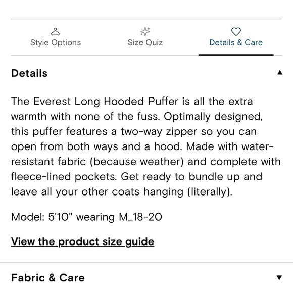 $285 NWT Black Free People x Universal Standard Everest Long Puffer Jacket - Picture 16 of 16